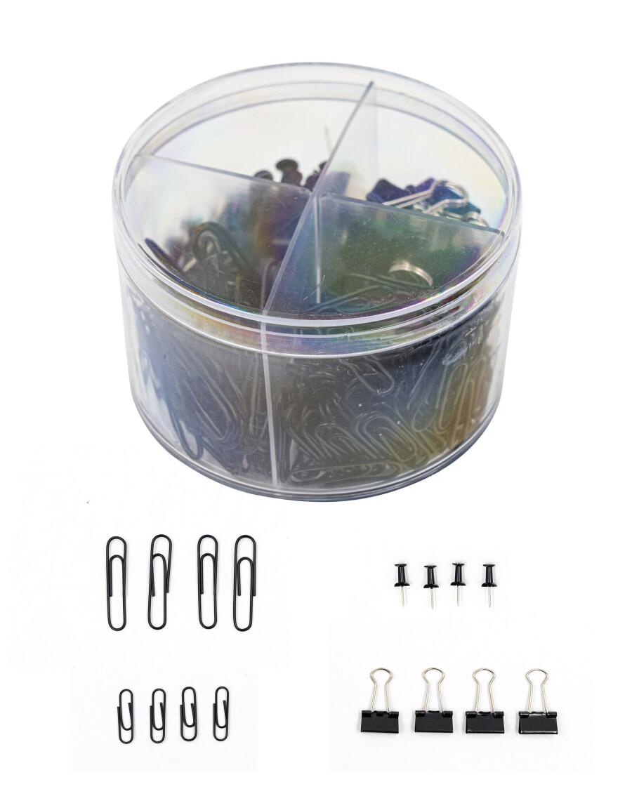 Zestaw biurowy spinki i szpilki