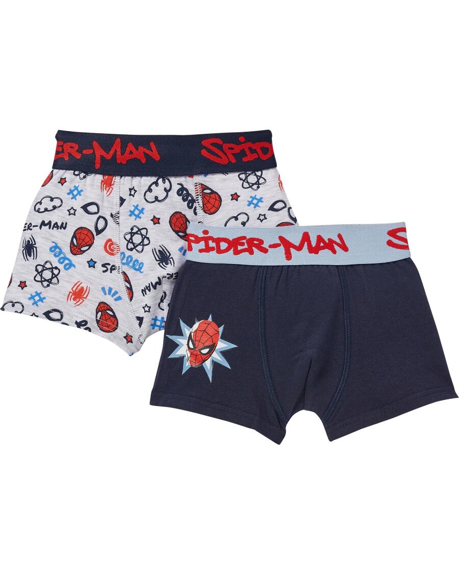 Licentie boxershorts licht grijs gemeleerd