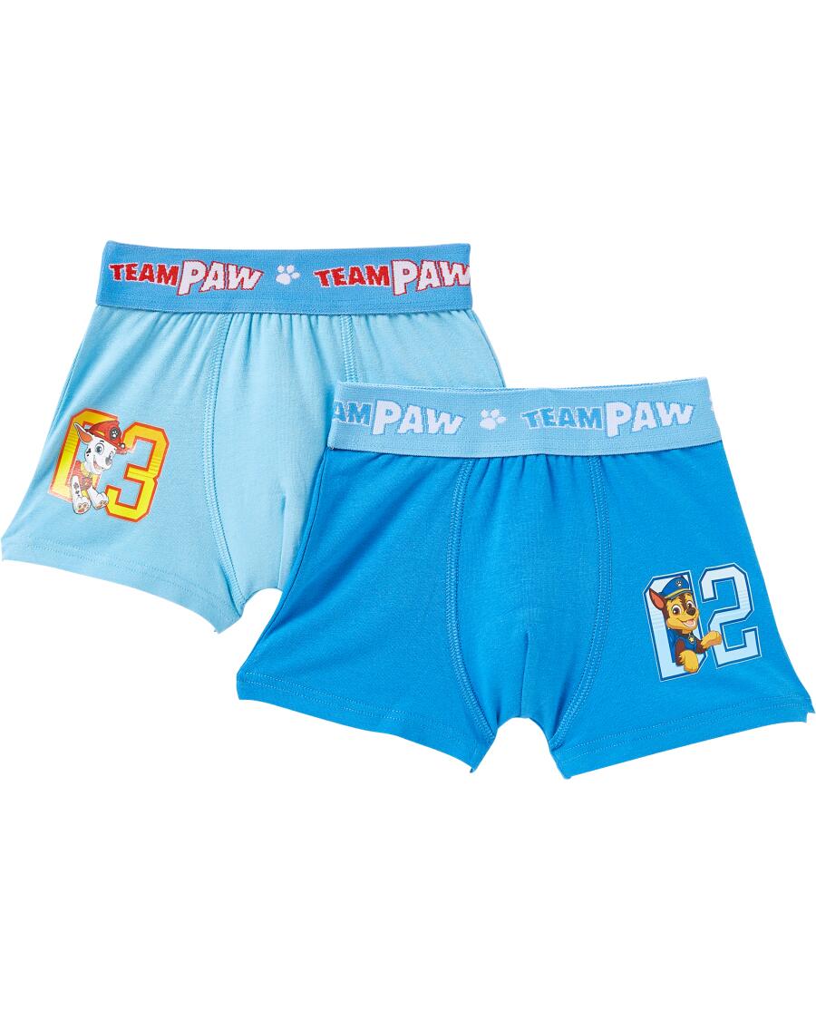 Boxerky s licenčními motivy modrá