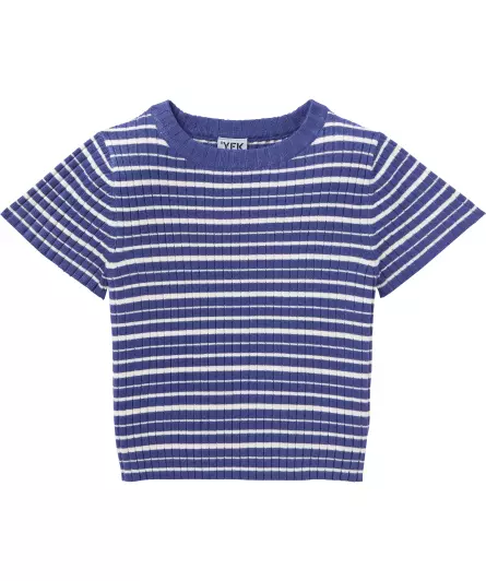 Geripptes T-Shirt