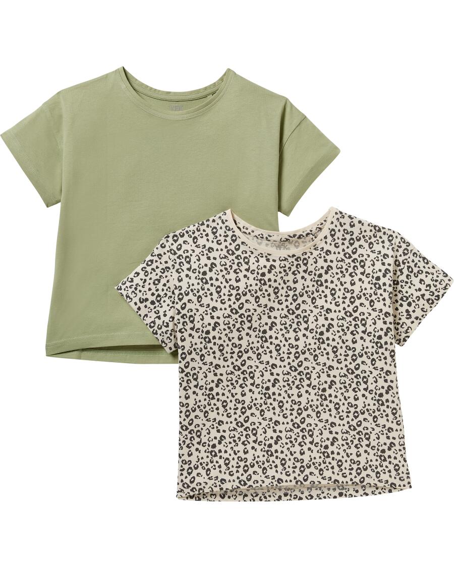 T-Shirts Leo grün