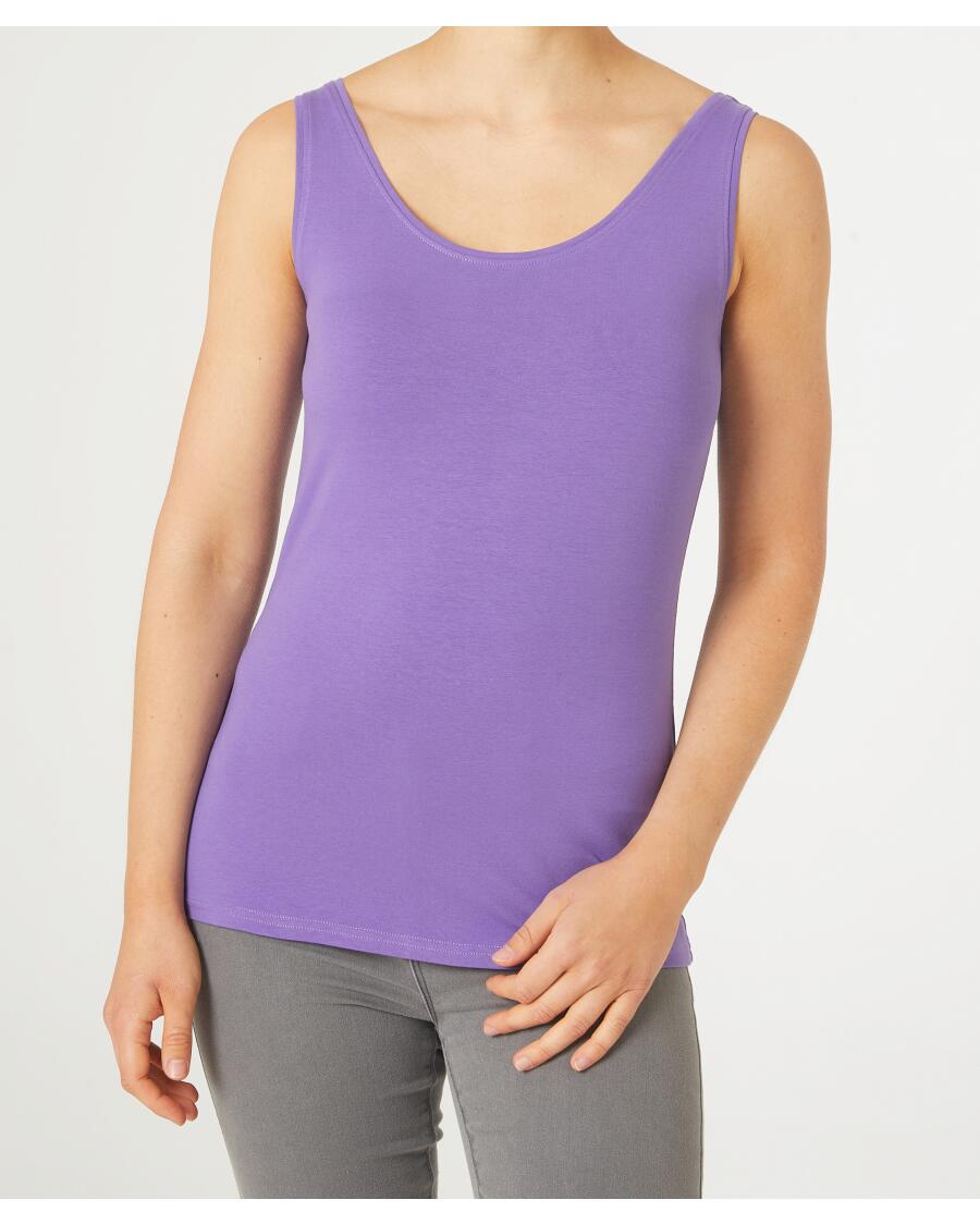Basic Tanktop violett
