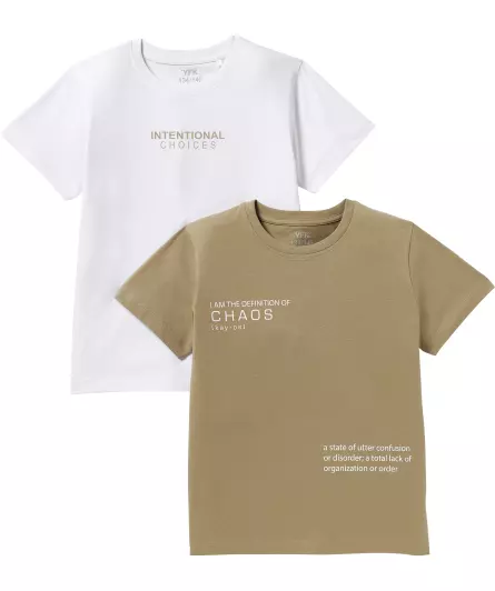 T-Shirts mit Schriftzügen