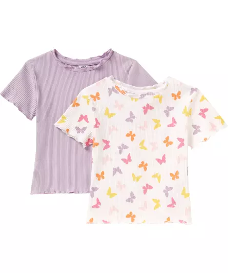 Gerippte T-Shirts