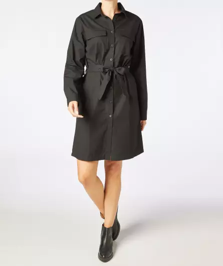 Kleid mit Knopfleiste