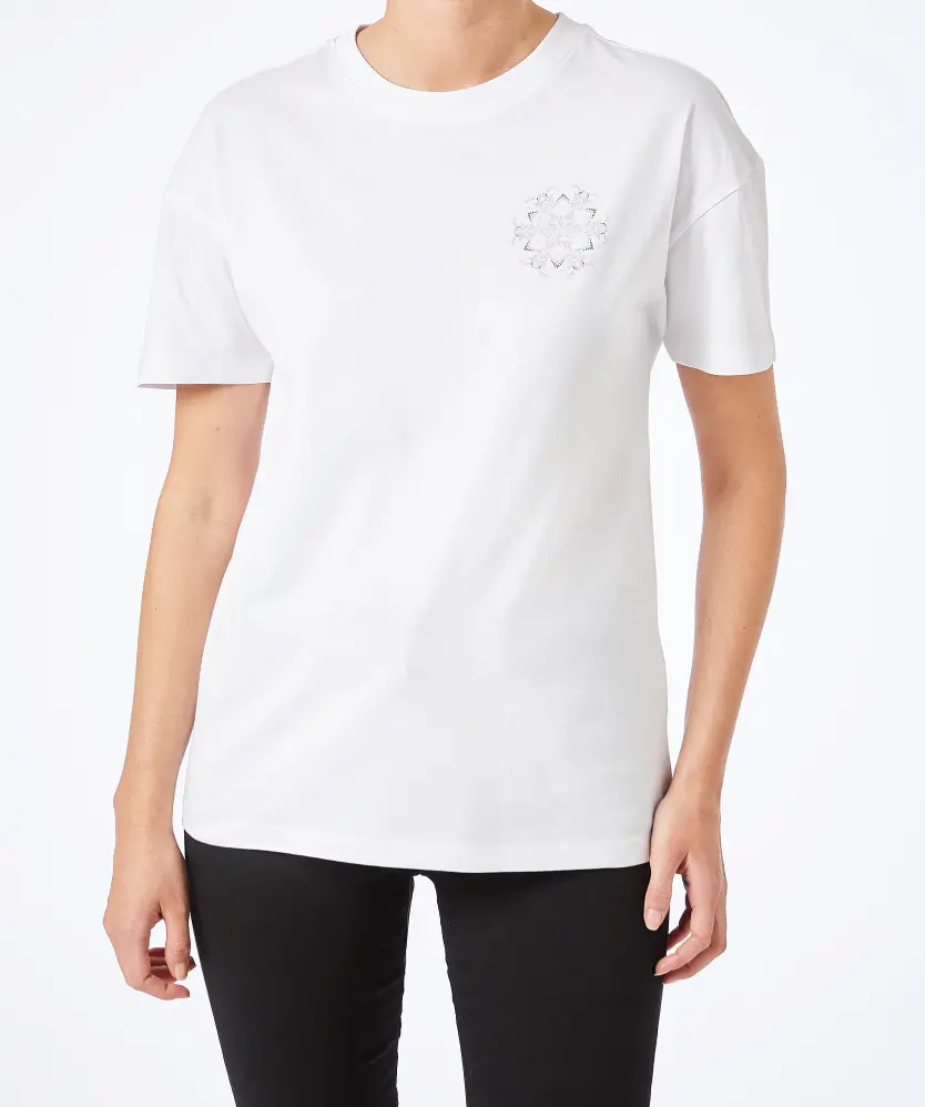 T-Shirt Ornamente Janina, Rundhalsausschnitt