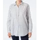 Overhemdblouse met strepen