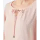 Bluse mit Kordeln
