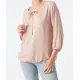 Bluse mit Kordeln