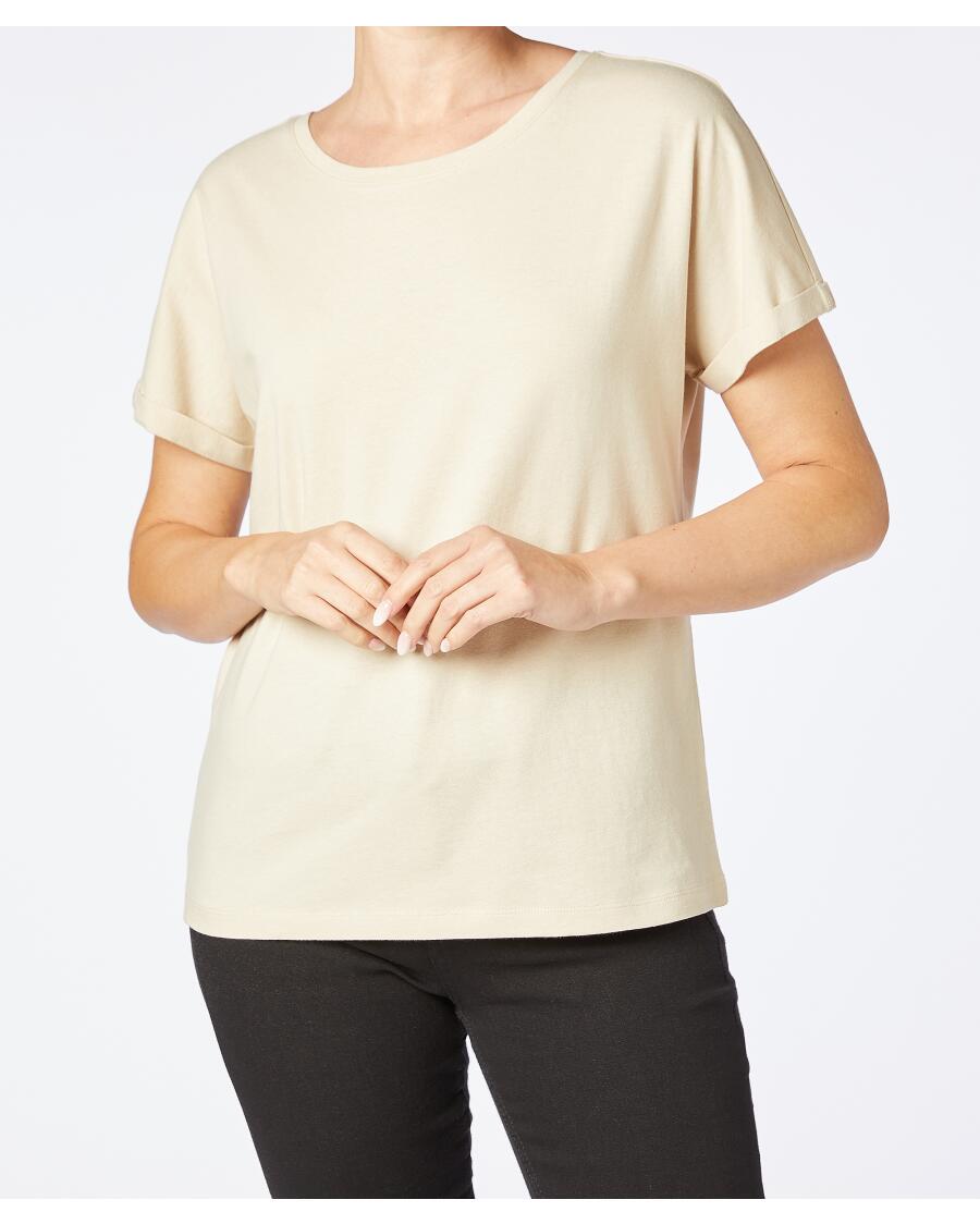 T-Shirt naturfarben