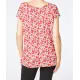 T-Shirt mit Blumenmuster