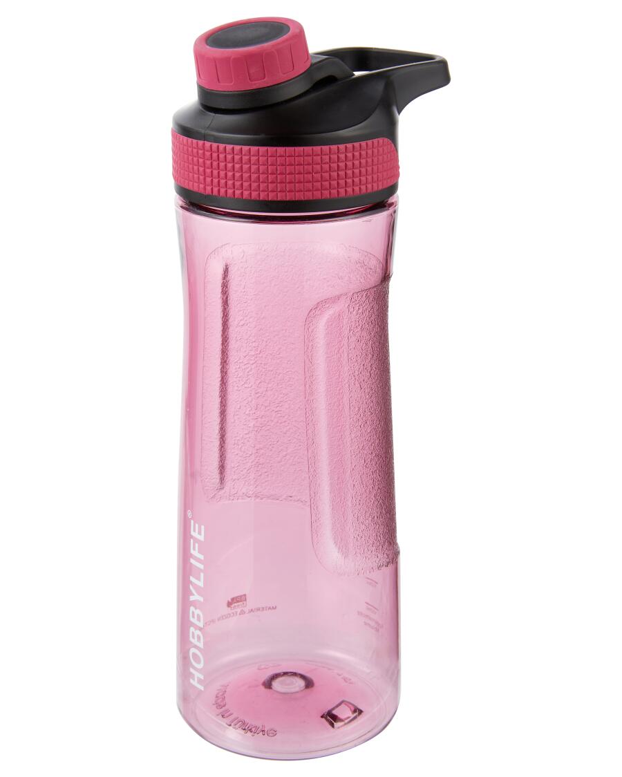 Butelka do picia z zakrętką pink