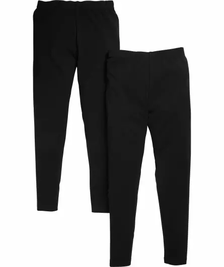 Schwarze Leggings