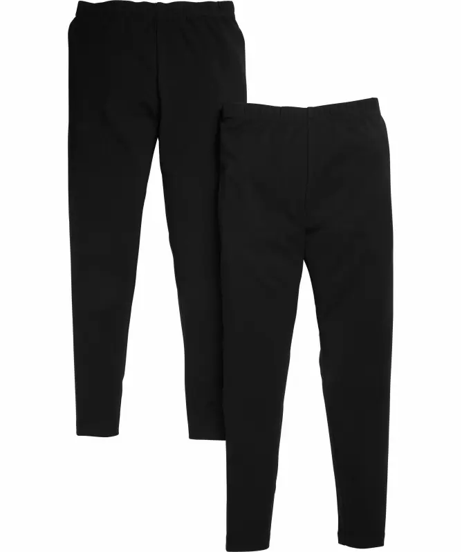 Schwarze Leggings