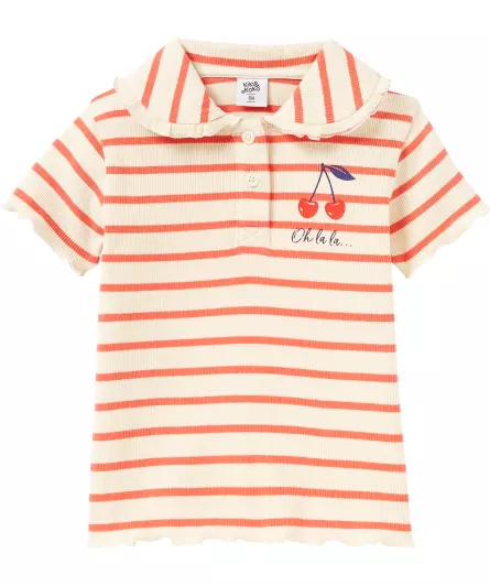 Gestreiftes Poloshirt