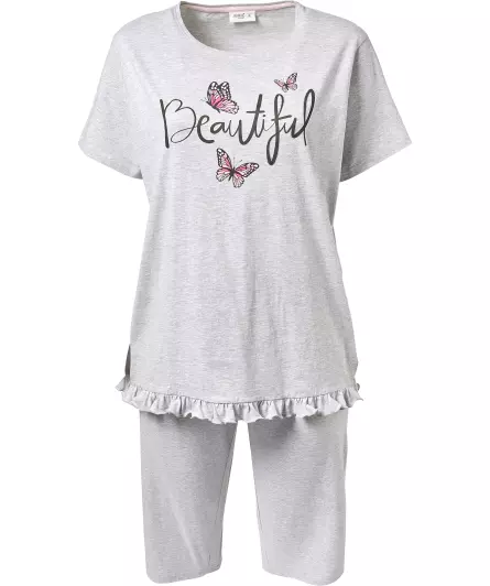 Pyjama mit Rüschen