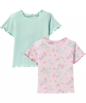 T-Shirts mit Wellenkanten
