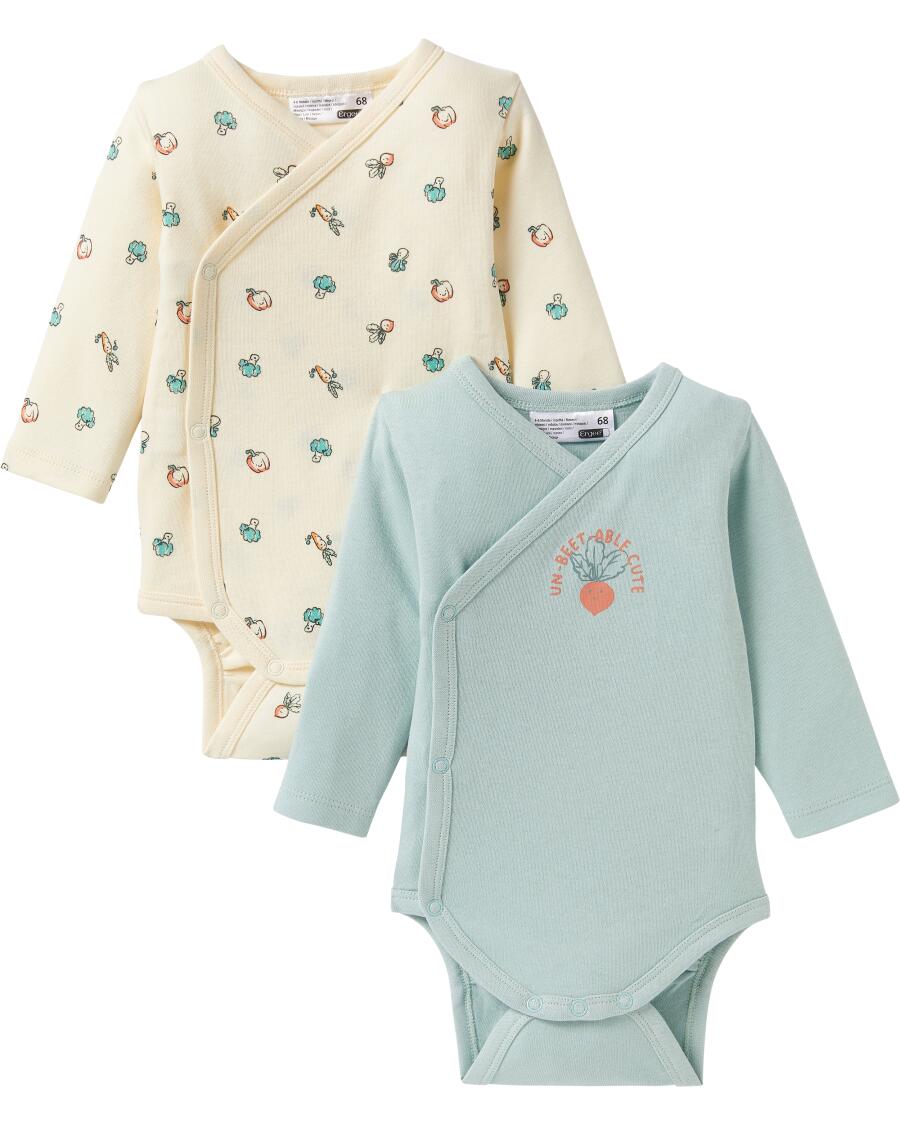 Newborn Wickelbodys Gemüse dukeltürkis