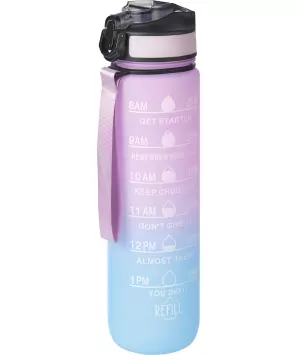 Drinkfles met tijdsaanduiding