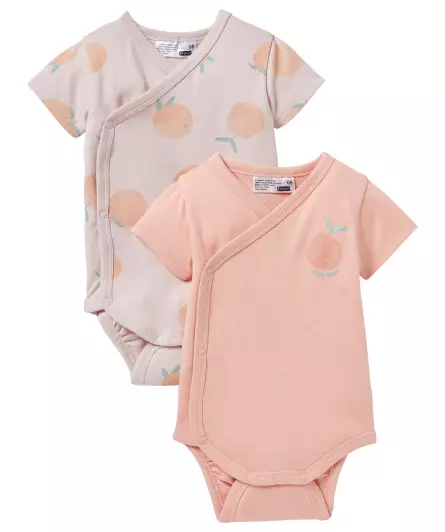 Newborn Wickelbodys Orangen