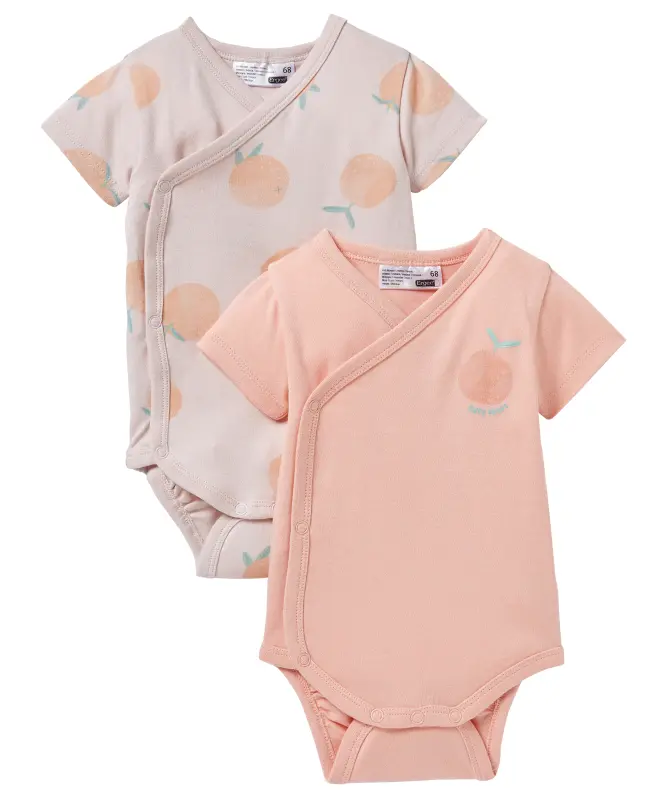 Newborn Wickelbodys Orangen
