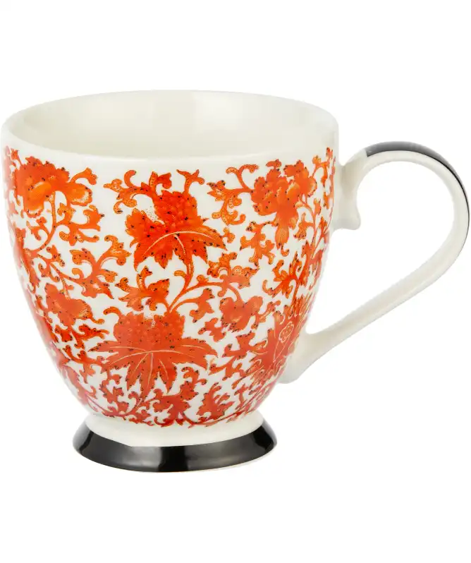 Koffiemok met patroon