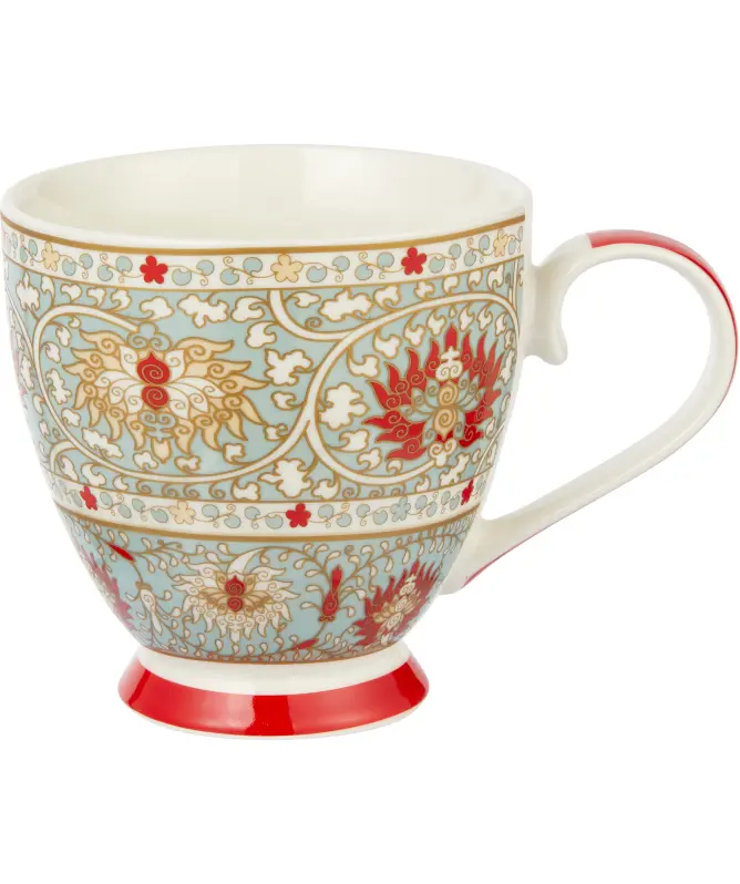 Koffiemok met patroon