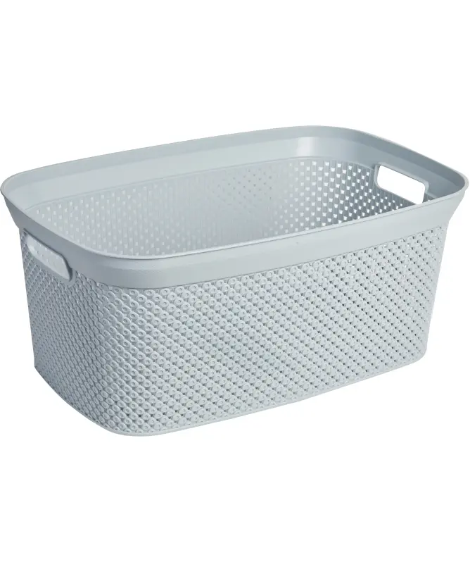 Wasmand met stippen