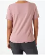 Geripptes T-Shirt