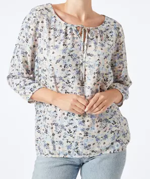 Bluse mit Blumenmuster