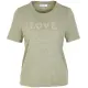 T-Shirt mit Glitzergarn