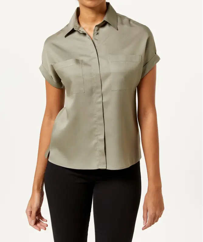 Bluzka w kolorze khaki