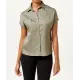 Bluse in Khaki