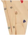Schlafanzug mit Herzmuster