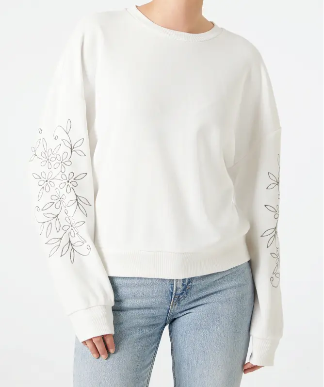 Bluza z haftem