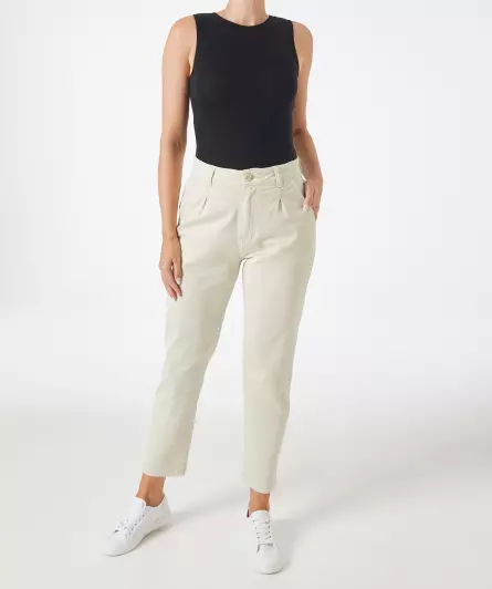 Knöchellange Chinohose