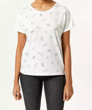 Bedrucktes T-Shirt