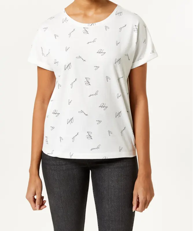 Bedrucktes T-Shirt