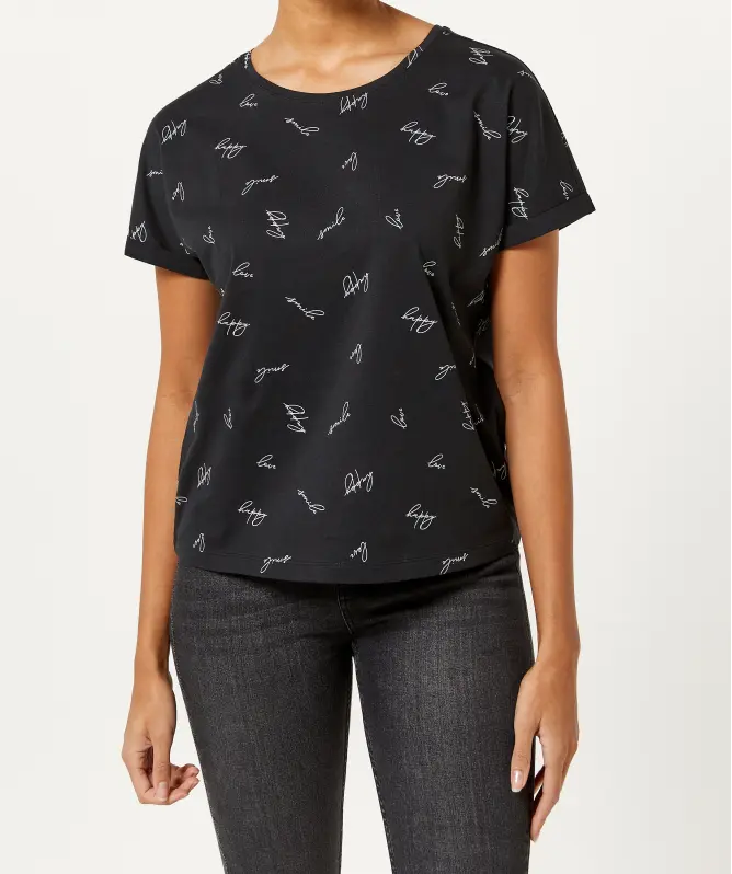 T-Shirt z napisami
