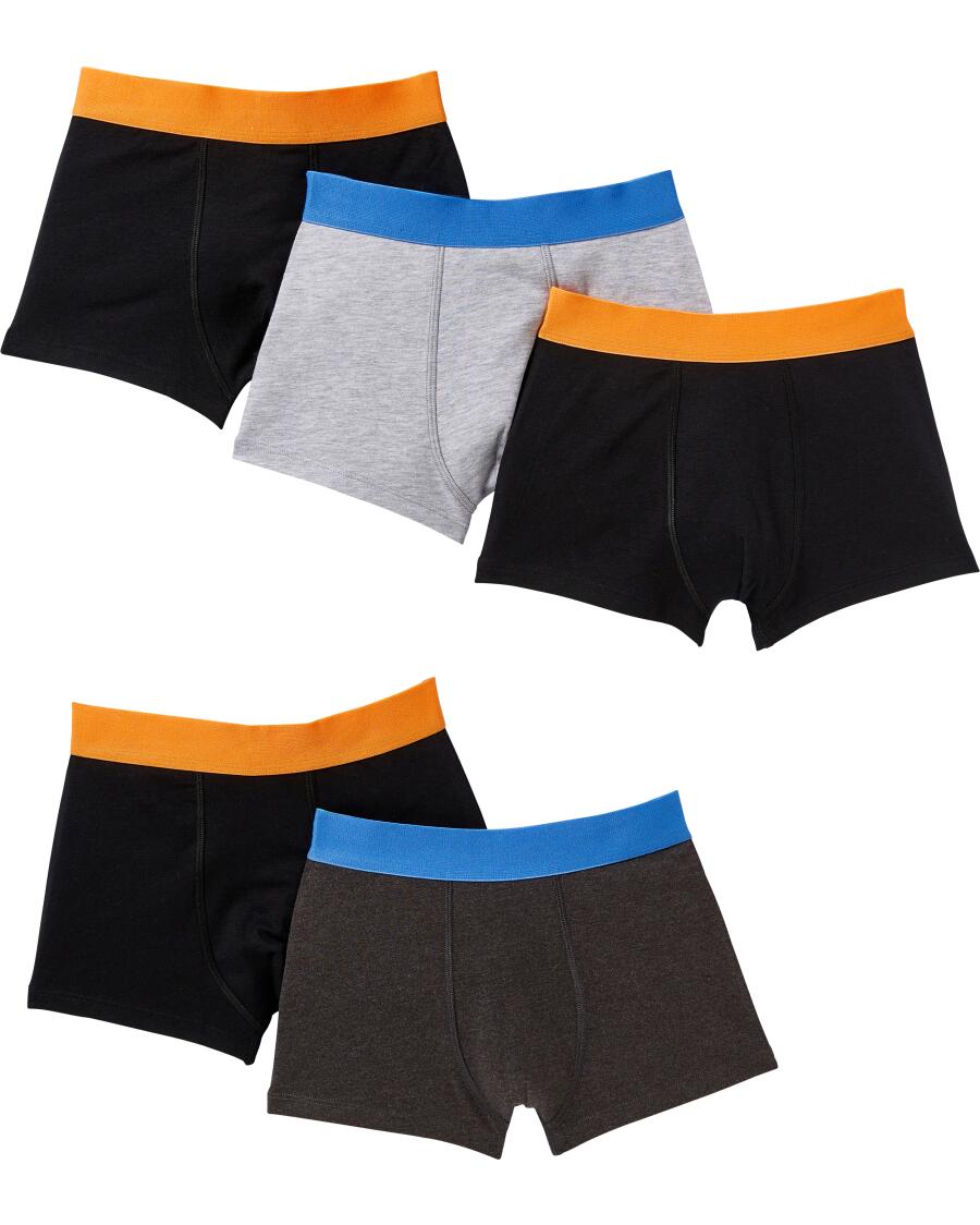 Retro Boxershorts schwarz