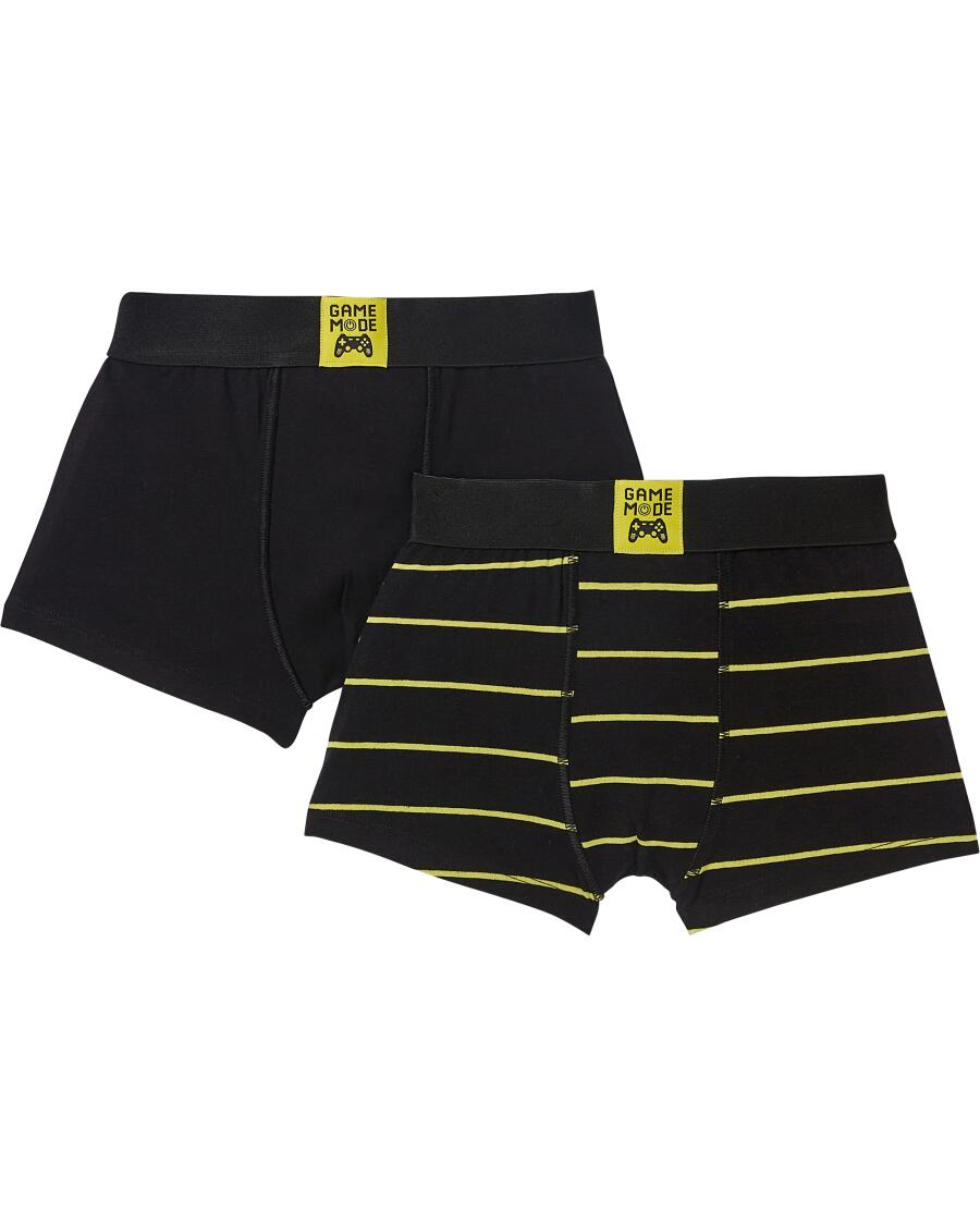 Retro boxerky Gaming černá