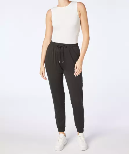 Joggingbroek met manchetten