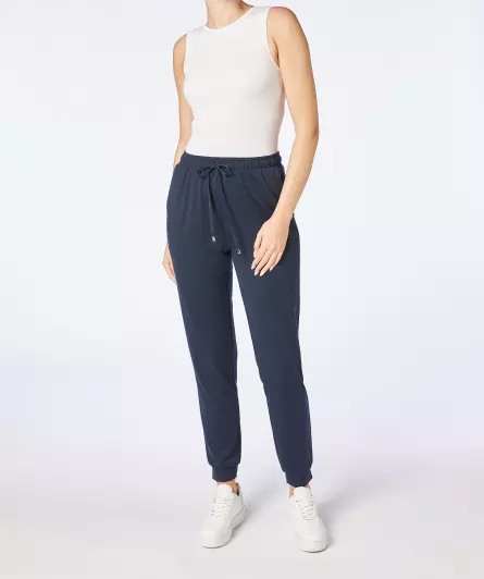Joggingbroek met manchetten