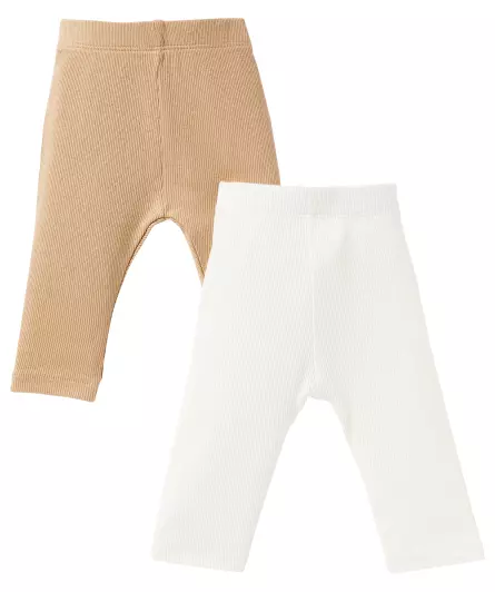 Gerippte Leggings