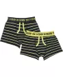 Retro Boxershorts mit Streifen