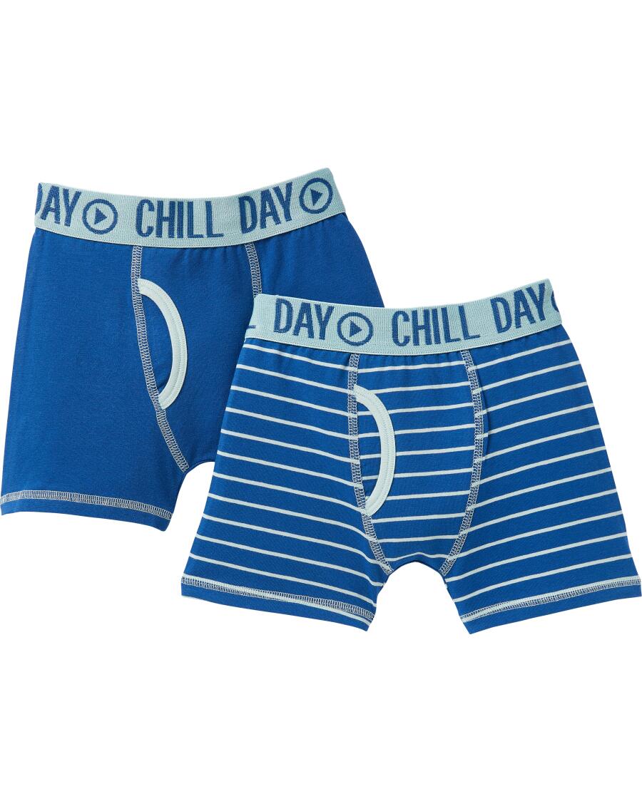 Retro Boxershorts blau