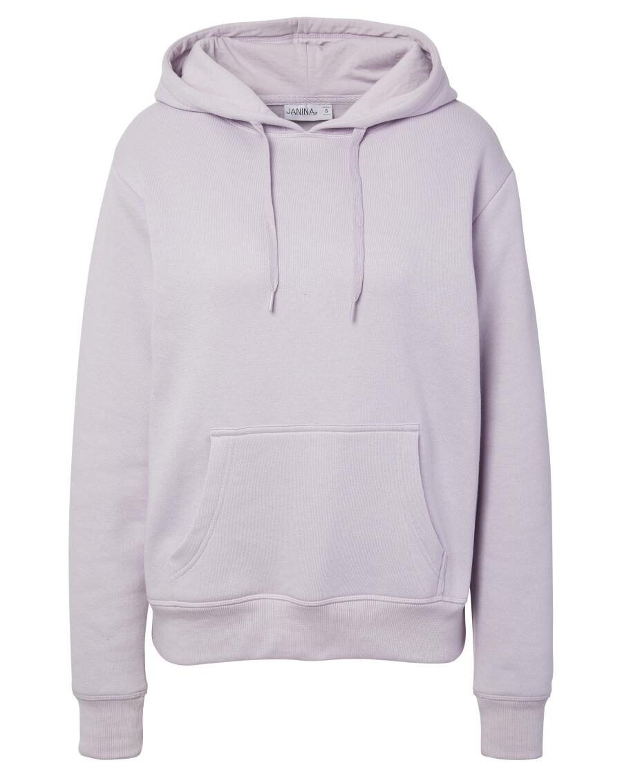 Bluza liliowa Janina, kaptur