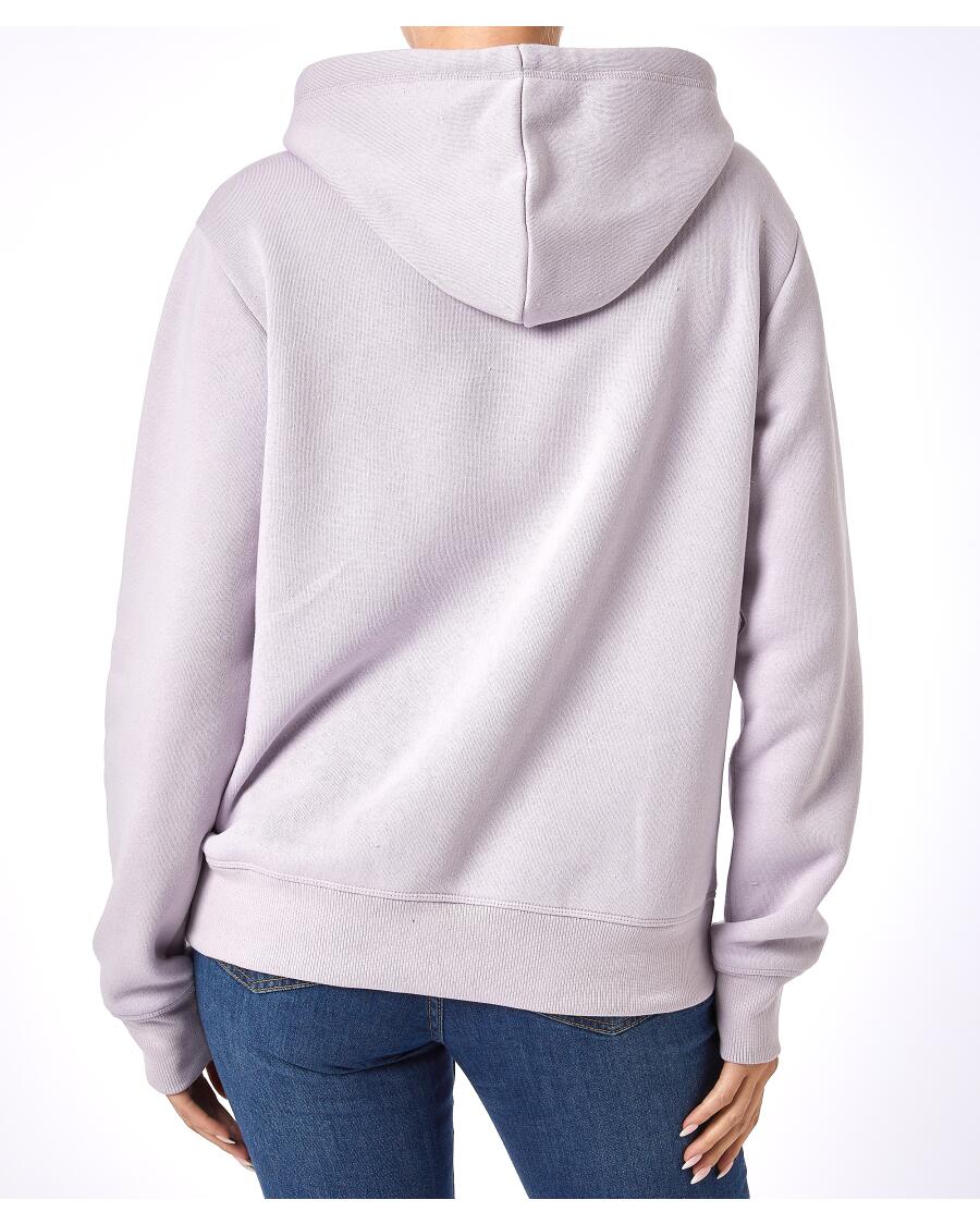 Bluza liliowa Janina, kaptur