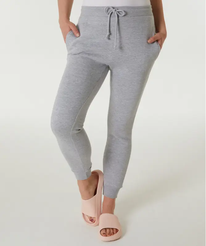Jogginghose in Melangeoptik