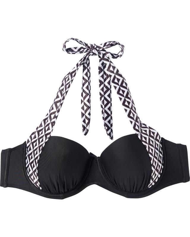 Haut de bikini balconnet femme, noir (KiK Balconette Bikini-Oberteil (schwarz)) — KiK, produit allemand authentique au Maroc
